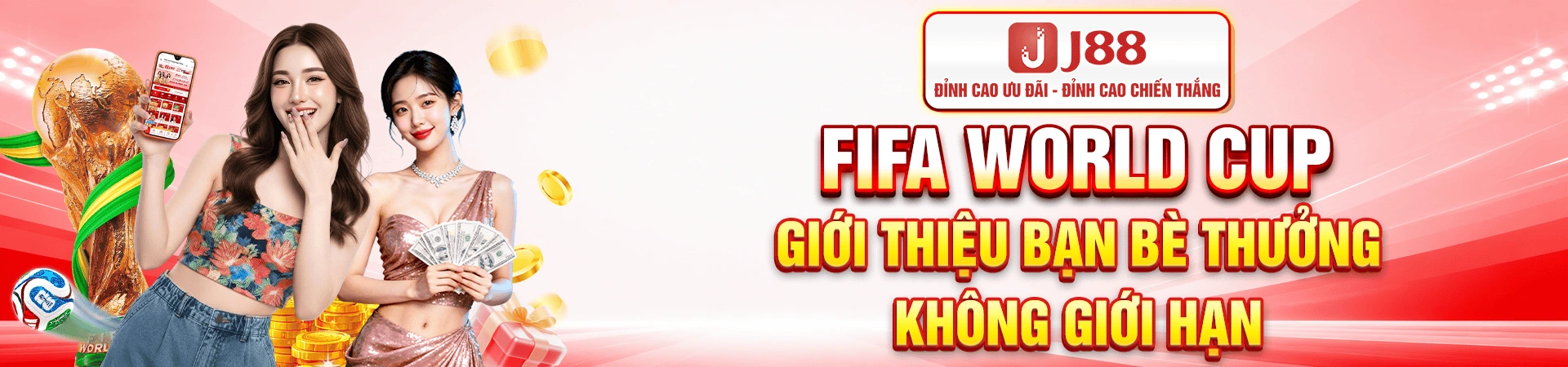 Banner giới thiệu thương hiệu J88